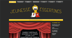 Desktop Screenshot of jeunesseessertines.ch